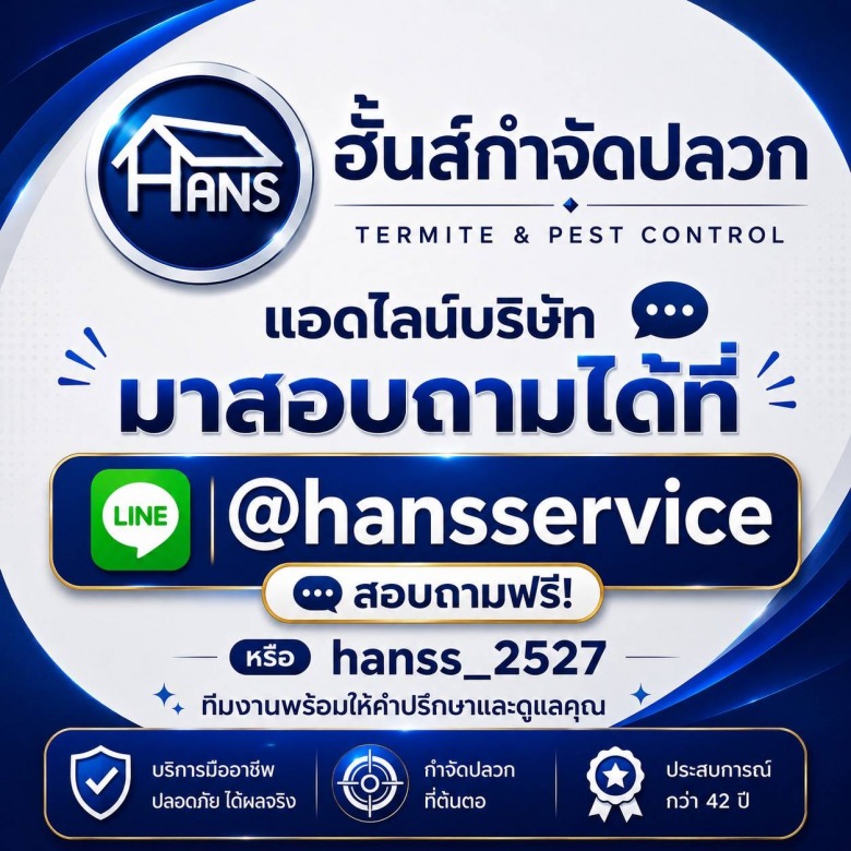 ฮั้นส์ กำจัดปลวก